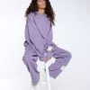Jaded London NTRLS Washed Purple Oversized Joggers