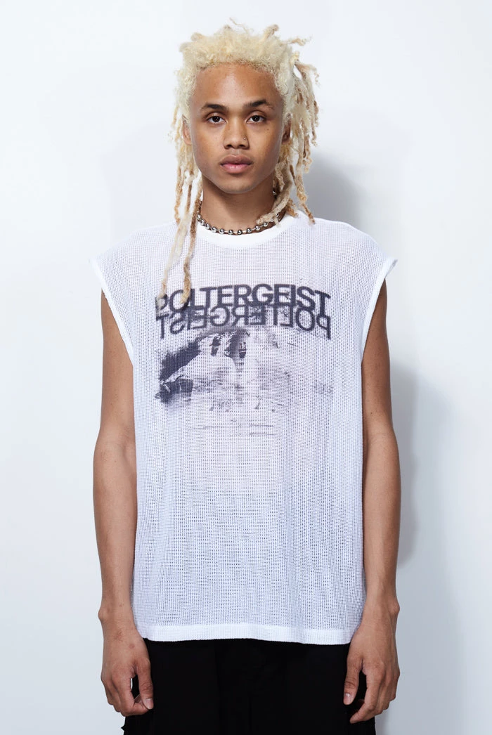 Jaded Man Tees Poltergeist Mesh Vest 1 Jaded Man Tees Poltergeist Mesh Vest
