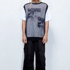 Jaded Man Tees Labyrinth Vest