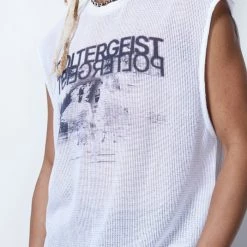 Jaded Man Tees Poltergeist Mesh Vest 12 Jaded Man Tees Poltergeist Mesh Vest