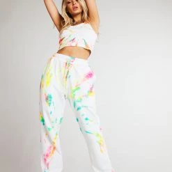 Jaded London Reverse Rainbow Tie Dye Joggers Co-ords 6 Jaded London Reverse Rainbow Tie Dye Joggers Co-ords