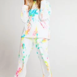 Jaded London Reverse Rainbow Tie Dye Joggers Co-ords 7 Jaded London Reverse Rainbow Tie Dye Joggers Co-ords