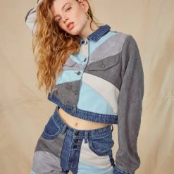 Jaded London Suede Panel Jacket