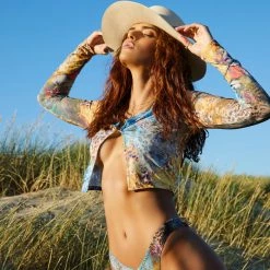 Jaded London Cheetah Roses Mash Up Print Cardigan Tops