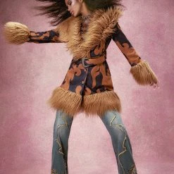 Jaded London Monarch Faux Fur Coat Coats & Jackets