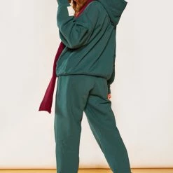 Jaded London NTRLS Dark Green Oversized Hoodie 8 Jaded London NTRLS Dark Green Oversized Hoodie