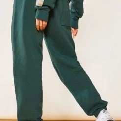 Jaded London Co-ords NTRLS Dark Green Cuffed Joggers