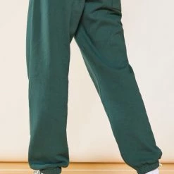 Jaded London Co-ords NTRLS Dark Green Cuffed Joggers