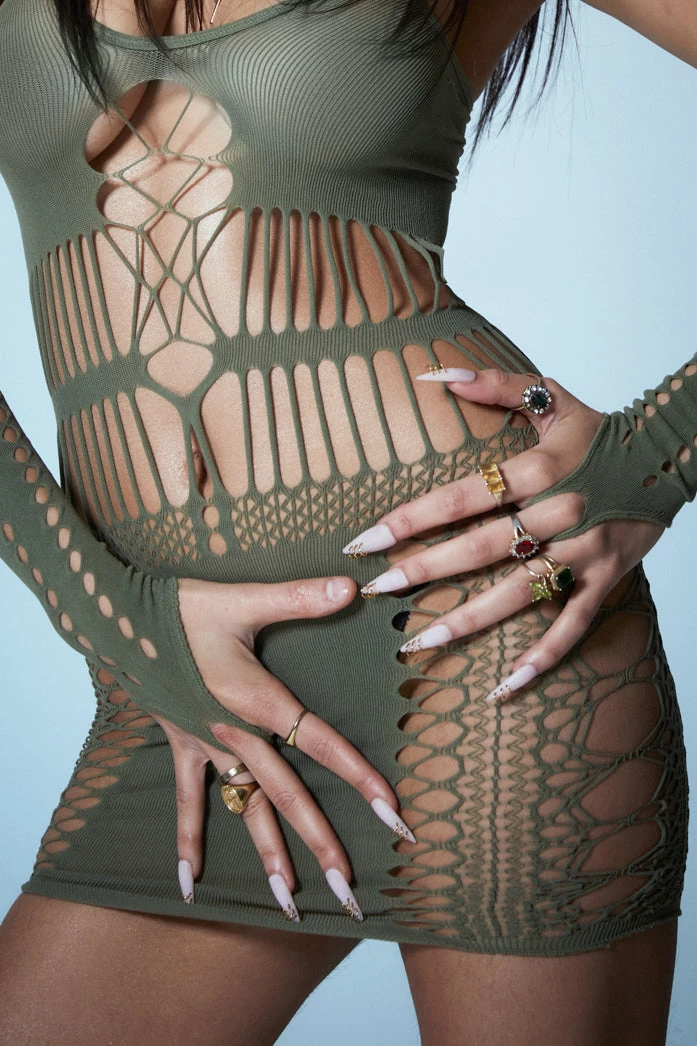 Jaded London Serpent Dress Dresses 3 Jaded London Serpent Dress Dresses