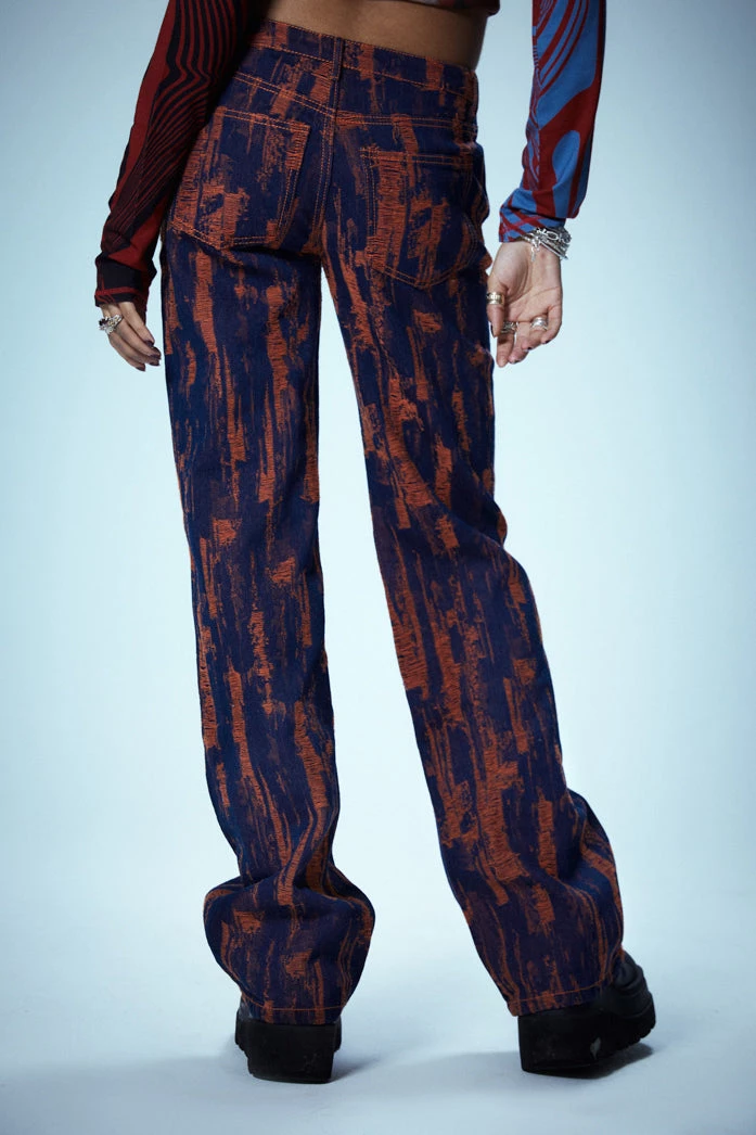 Jaded London Laddered Low Waist Jeans 3 Jaded London Laddered Low Waist Jeans