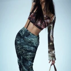 Jaded London Fatale Midi Dress