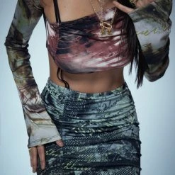 Jaded London Fatale Midi Dress