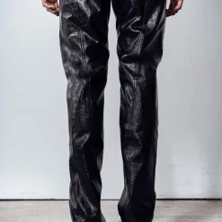 Jaded Man Fusion Leather Trousers