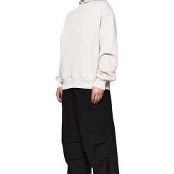 Jaded Man Black Parachute Cargo Pants