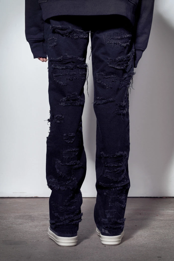 Jaded Man Black Avalanche Jeans Denim 3 Jaded Man Black Avalanche Jeans Denim