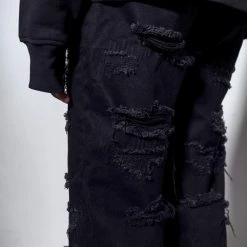 Jaded Man Black Avalanche Jeans Denim 7 Jaded Man Black Avalanche Jeans Denim