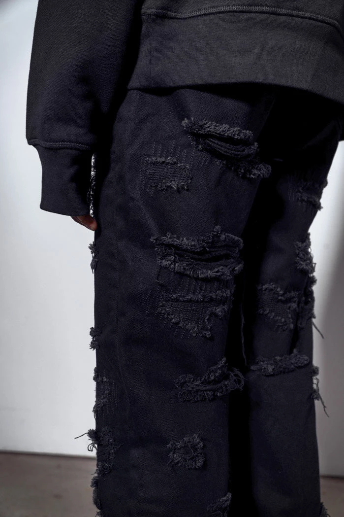 Jaded Man Black Avalanche Jeans Denim 4 Jaded Man Black Avalanche Jeans Denim