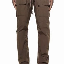 Jaded London Sales store 24 Jaded Man Chocolate Brown Trail Cargo Trousers