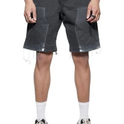 Jaded Man Vintage Black Rodeo Carpenter Shorts