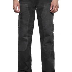 Jaded Man Vintage Black Rodeo Flared Carpenters