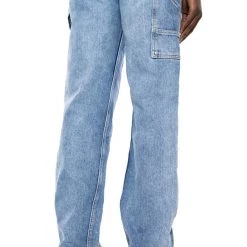 Jaded Man Denim Mid Blue Carpenter Jeans