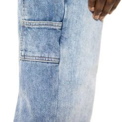 Jaded Man Denim Mid Blue Carpenter Jeans