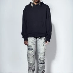 Jaded Man Sand Blast Blue Avalanche Jeans Denim