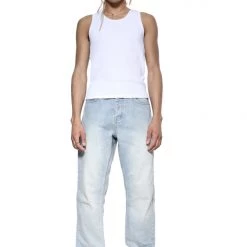 Jaded Man Denim Desert Raw Hem Jeans