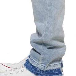 Jaded Man Denim Desert Raw Hem Jeans