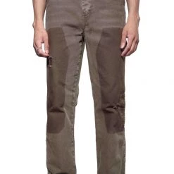 Jaded Man Denim Vintage Brown Rodeo Flared Carpenters