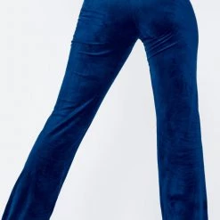 Jaded London Navy Velour Joggers Co-ords