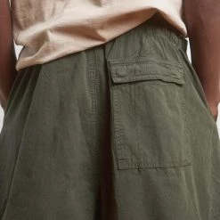 Jaded Man Khaki Parachute Cargo Shorts