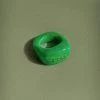 Phase Green Swirl Ring Accessories