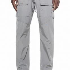 Jaded London Sales store 26 Jaded Man Ash Grey Trail Cargo Trousers