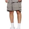 Jaded Man Ash Grey Trail Cargo Shorts