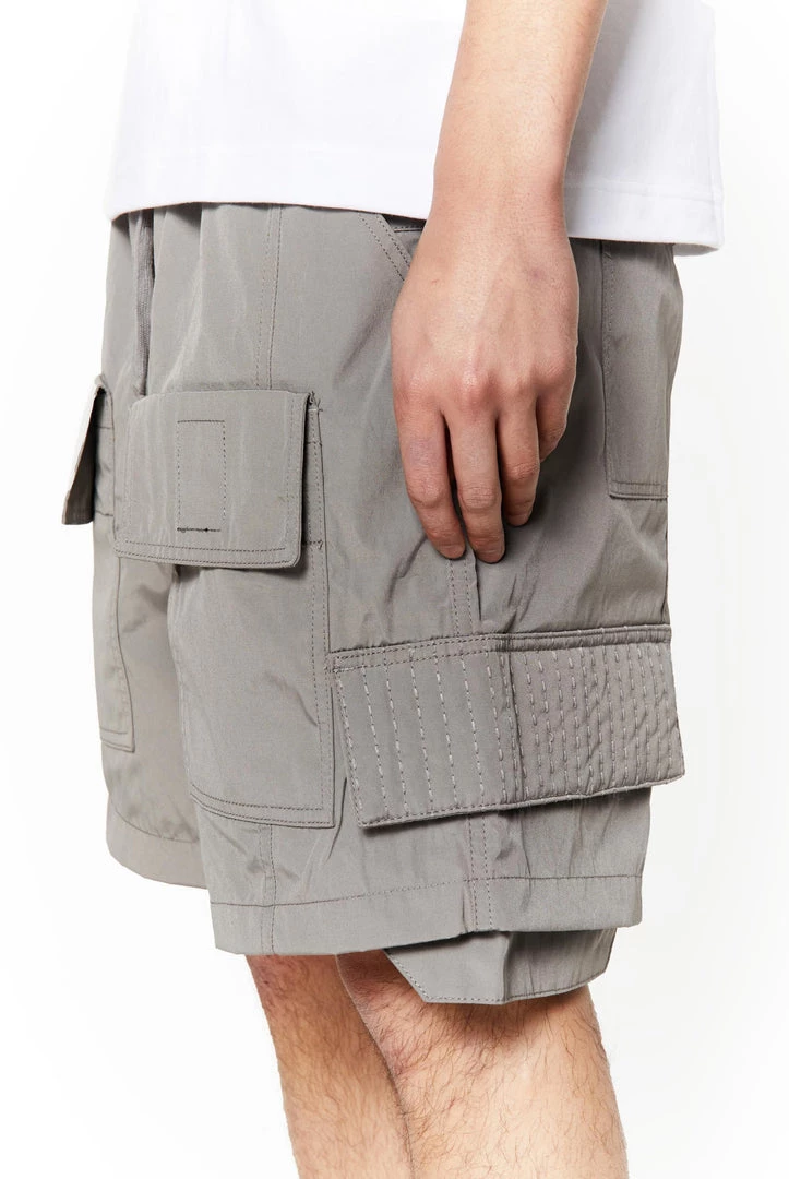 Jaded Man Ash Grey Trail Cargo Shorts 4 Jaded Man Ash Grey Trail Cargo Shorts