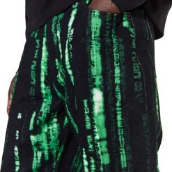 Jaded Man Green Encryption Denim 8 Jaded Man Green Encryption Denim