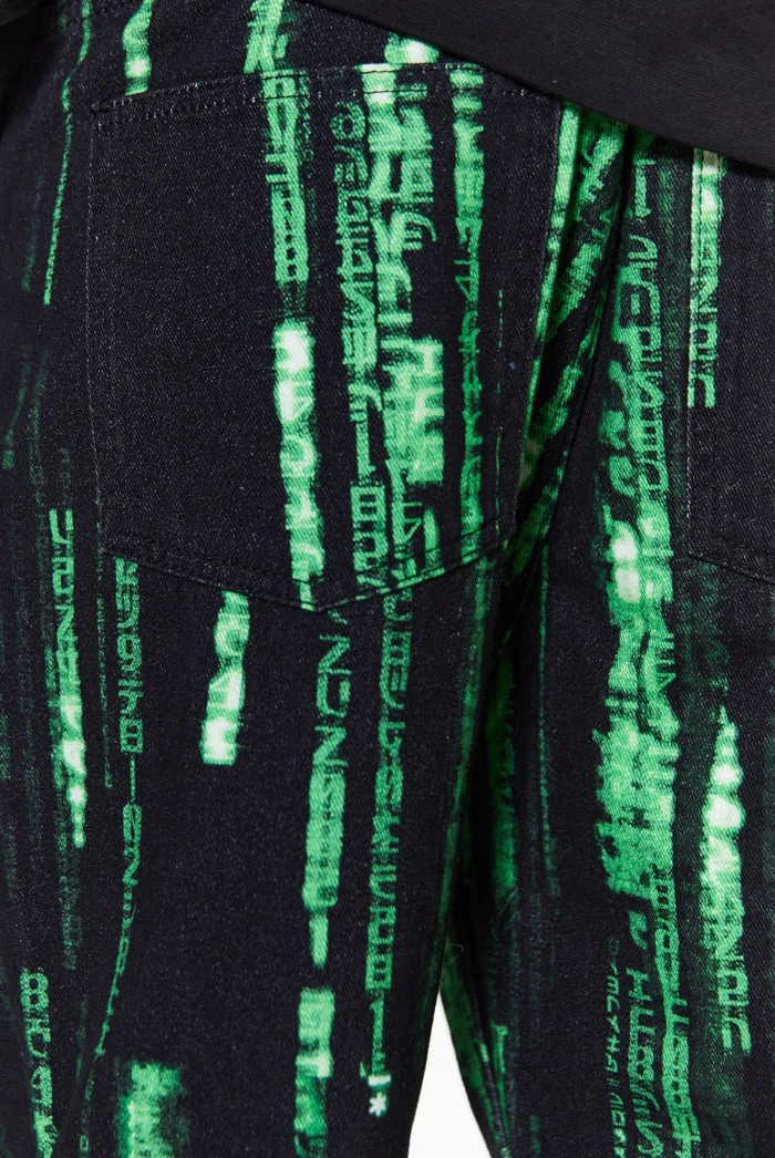 Jaded Man Green Encryption Denim 5 Jaded Man Green Encryption Denim