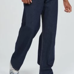 Jaded Man Indigo Denim Relaxed Fit Jeans
