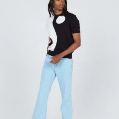 Jaded Man Yin & Yang Knitted T-Shirt