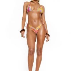 Jaded London Beach & Swimwear Savannah Frill Triangle Bikini Top