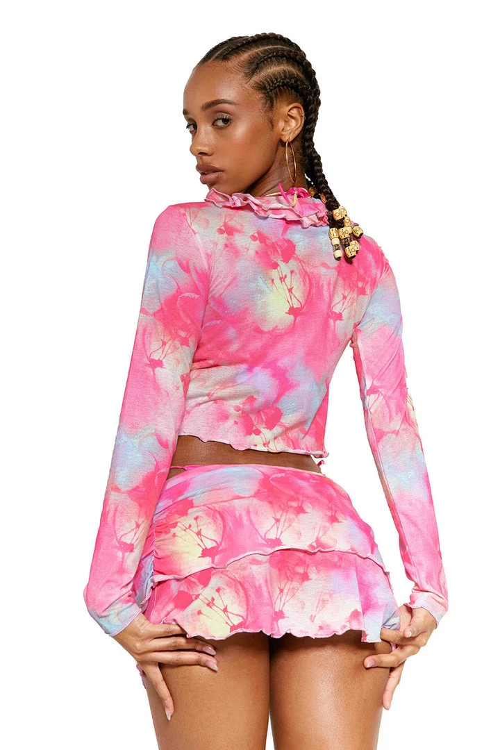 Jaded London Azalea Frill Top Beach & Swimwear 2 Jaded London Azalea Frill Top Beach & Swimwear