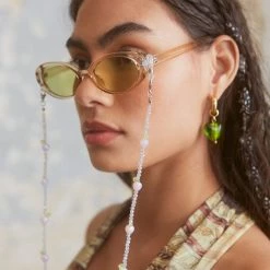 Jaded London Accessories Forbidden Fruits Glasses Chain