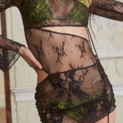 Jaded London Siren Lace Mini Dress