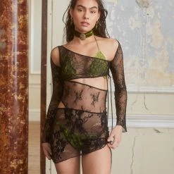 Jaded London Siren Lace Mini Dress 13 Jaded London Siren Lace Mini Dress