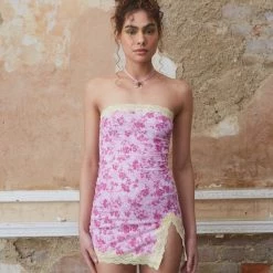 Jaded London Laced Up Nighty Dress Dresses