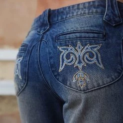 Jaded London After Hours Lace Up Jeans