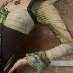 Jaded London Capulet Mesh Long Sleeve Top