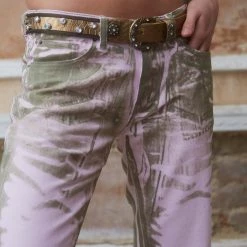 Jaded London Jeans Vaquera Jean In Pink Moss