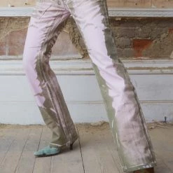 Jaded London Jeans Vaquera Jean In Pink Moss